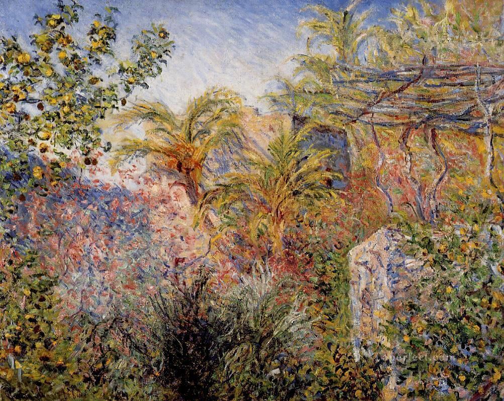 The Valley of Sasso Bordighera Claude Monet Oil Paintings
